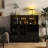  Modern Wine Bar Cabinet With Led Lights, Coffee Bar With Wine Racks And Glass Holder, Charging Station