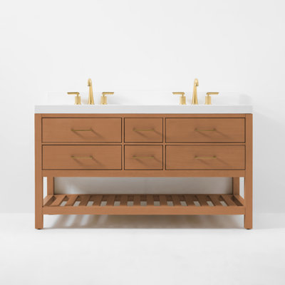 Elizabeth 60'' W Double Vanity