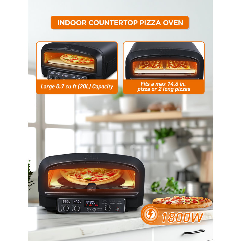 Countertop Wayfair Pizza Oven Save 38% • Commercial Chef Indoor