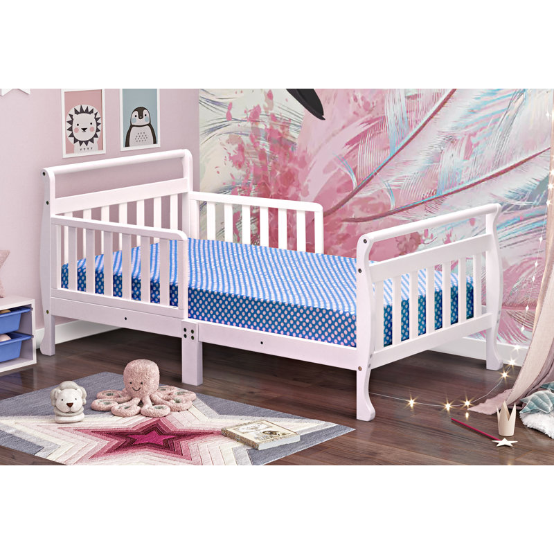Lit pour tout-petits Broadi, blanc