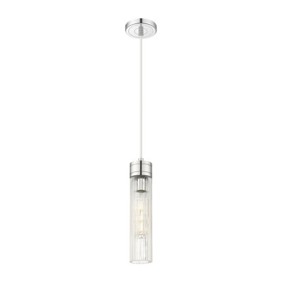 Ballston - Maliyah - Mini-luminaire suspendu à cordon 3 po avec abat-jour en H 8 po - Finition cuivre antique - Abat-jour tourbillon déco