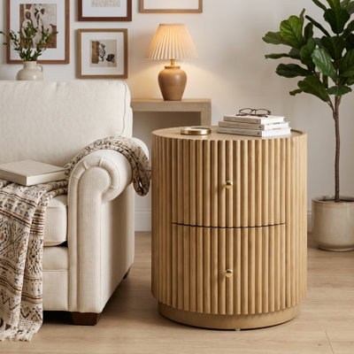 Table de chevet Elbridge Modern Mid-Century