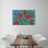 Red Poppy Meadow Dance by Tre Sorelle Studios - Wrapped Canvas Print