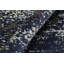Tapis unique bleu / ivoire 8 pi x 10 pi 5 po Osvalds par Arshs Fine Rugs
