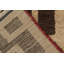 Wool Geometric Area Rug in Brown/Beige