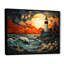 Phare côtier majestueux III - Nautique et plage, impressions sur toile-672191594-672978389