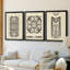 Garden Parterre VII - Toile tendue avec châssis sur mesure - 3 pièces-588605889-588605890