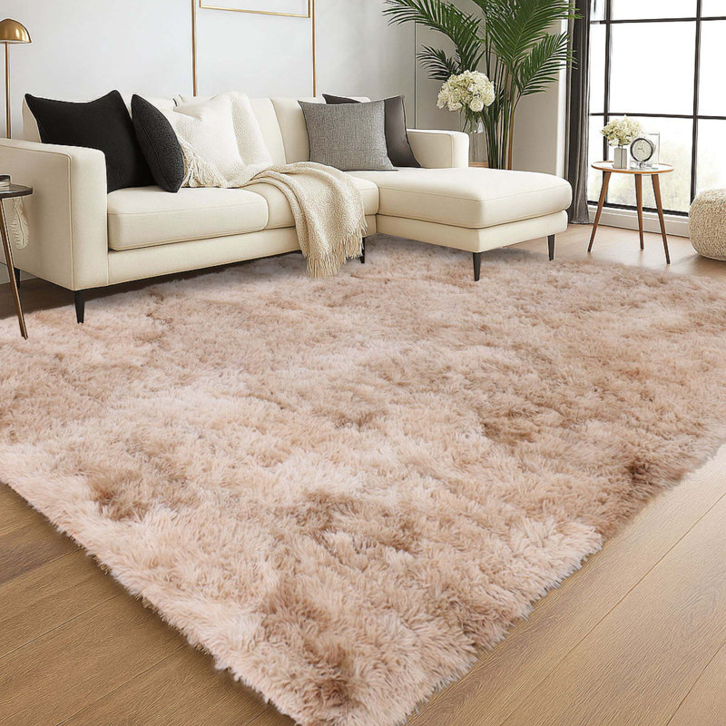Adela Standard Shag Area Rug, Rectangle 50 x 80 cm