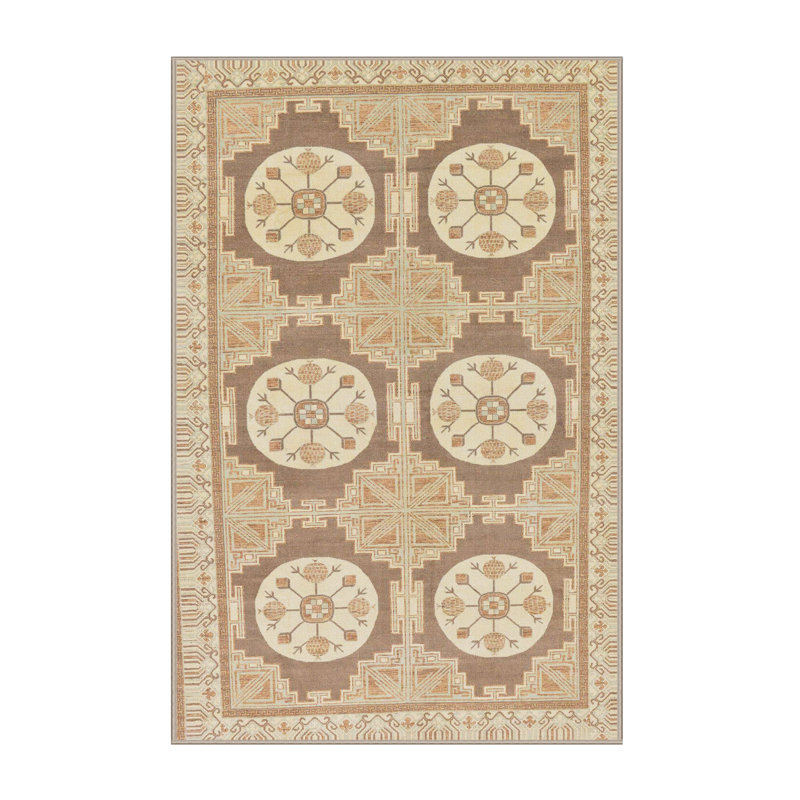 Tapis abstrait moderne 294, Rectangle 2 pi x 4 pi