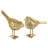 Glam Polystone Bird Decorative Sculpture with Origami Accents-1698253839