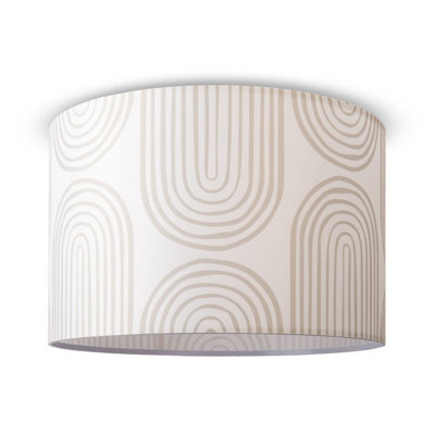 Pawleys Fabric Flush Ceiling Light