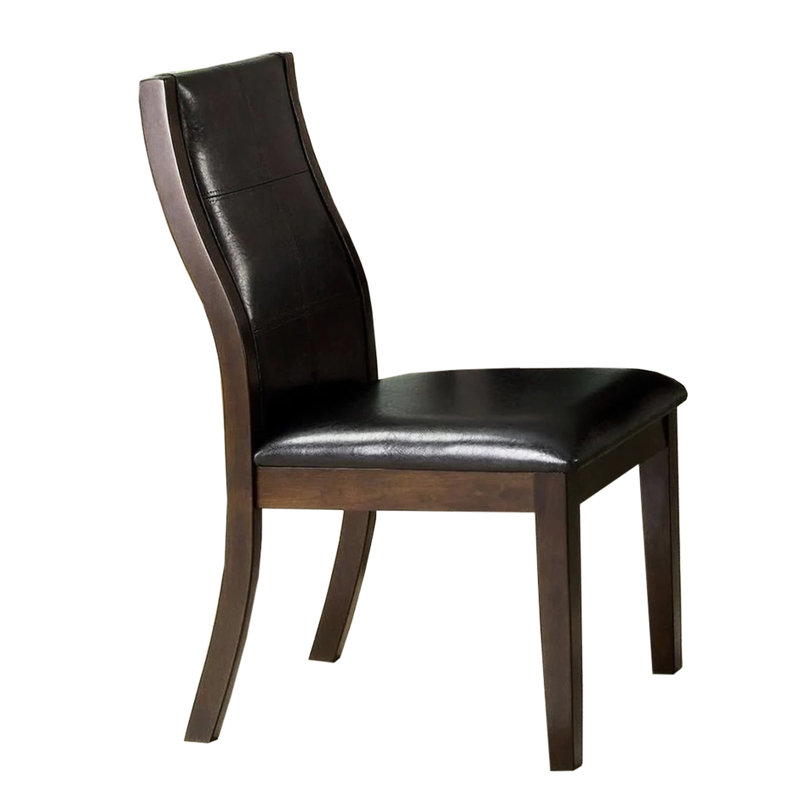 De 2 sièges de salle à manger, cerisier brun, largeur 26,09, chaises Classic Choice couleur cerise, siège de 19,5 po de hauteur, style exquis