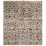 Castilla Hand Tufted Wool Blue/Gold Area Rug