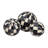 Jahlisa Modern Resin Orbs with Geometric Design, Decorative Polyresin Accent - Set of 3-1825252900