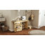 Table de couture pliante, table de bricolage avec rangement, blanc-118568040