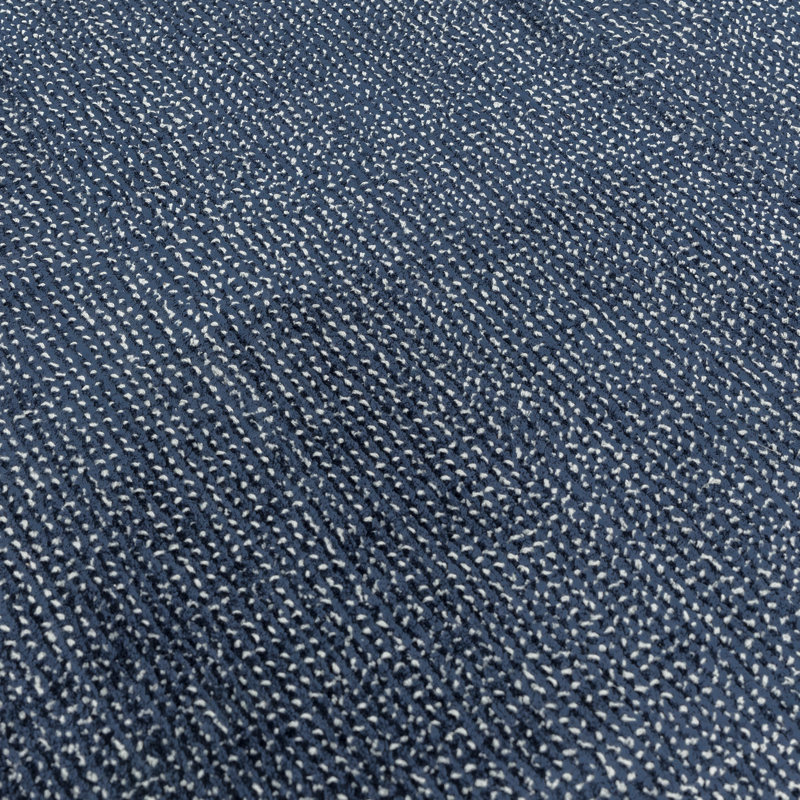Gencay Handwoven Rug, Rectangle 120 x 170cm, Navy