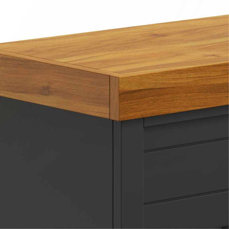 Foyer 48 "avec manteau de cheminée, finition noire et whisky