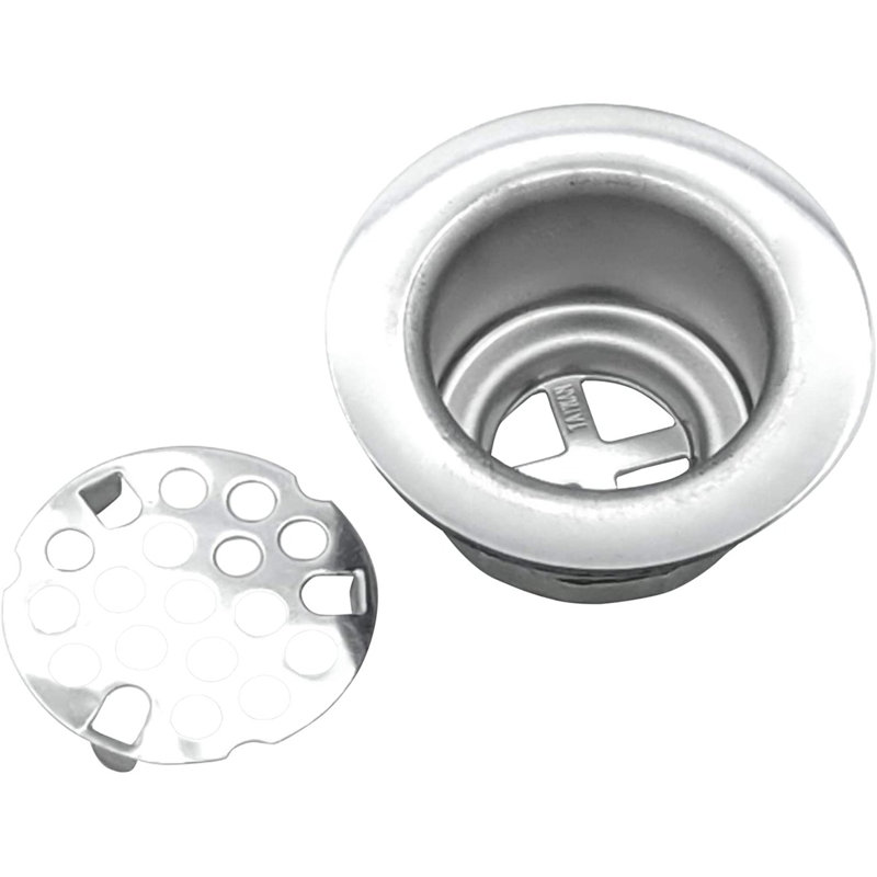 Silver Stainless Steel Rust Resistant Basket Strainer