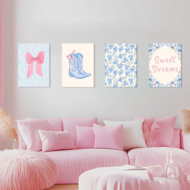 4 Piece Wrapped Canvas Print