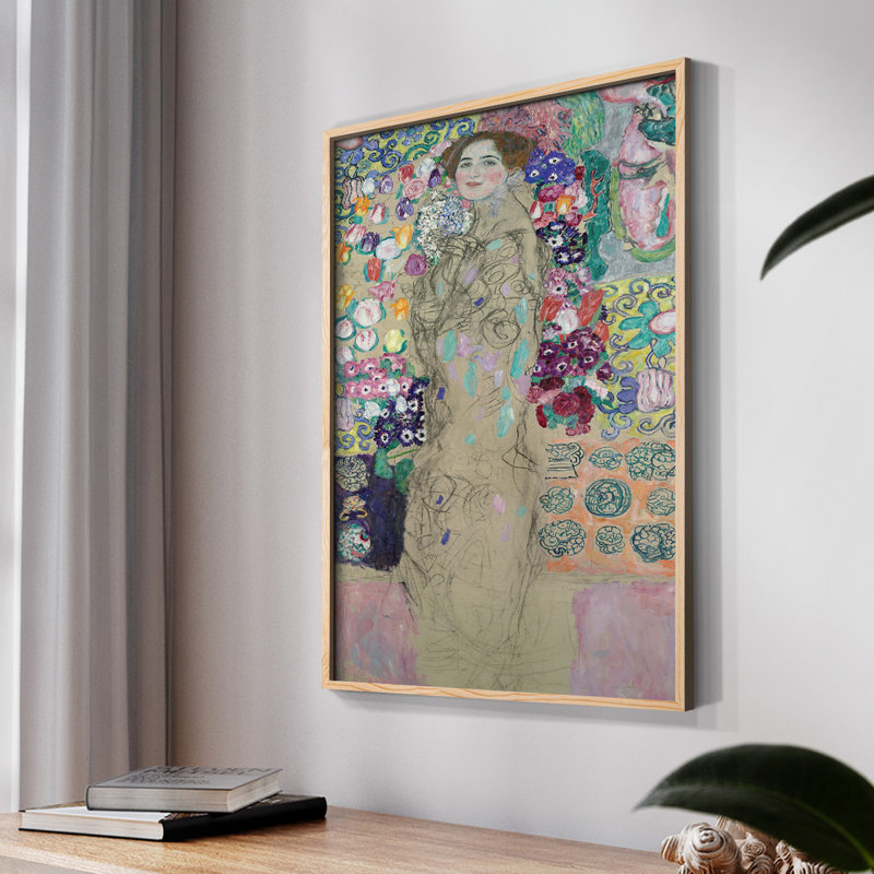 Gustav Klimt douzième, Naturel, H 14 po x l 11 po