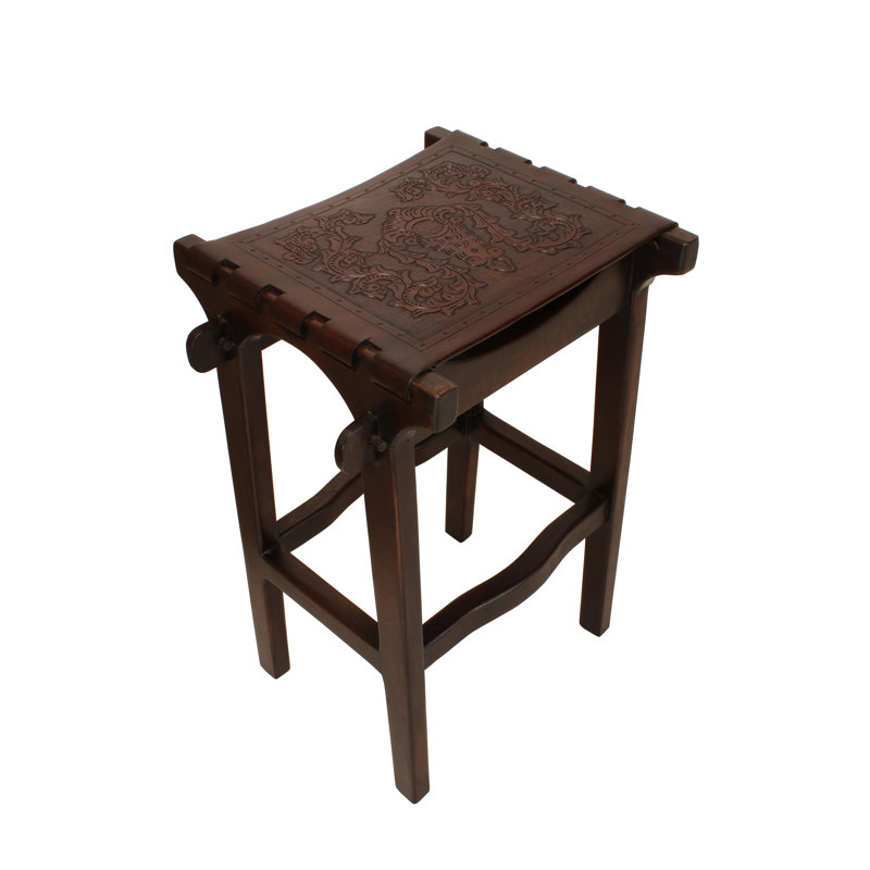 Cherryle 30 Stool, Antique Brown