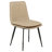 Ortega Upholstered Dining Side Chair Tan-1646991943