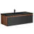 47.24'' Wall-Mounted Single Bathroom Vanity With Resin Top