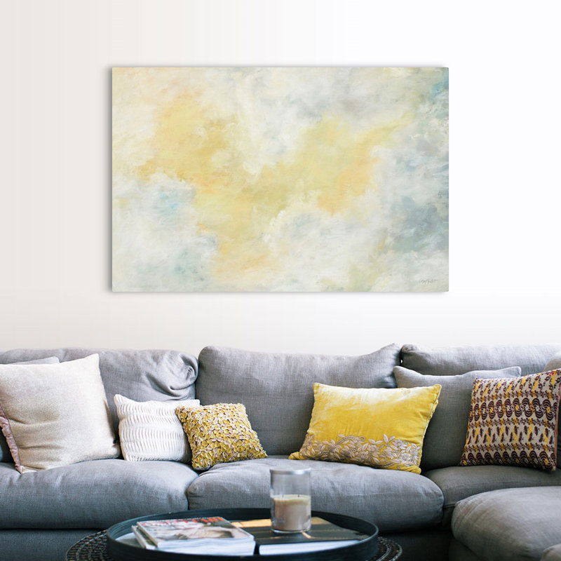 «Golden Sky 01» par Lisa Audit - reproduction d'art, Toile tendue, H 40 po x l 60 po x P 1,25 po