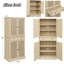 Garde-manger Pridemore avec 1 tiroir et 4 tablettes intérieures réglables-608801075