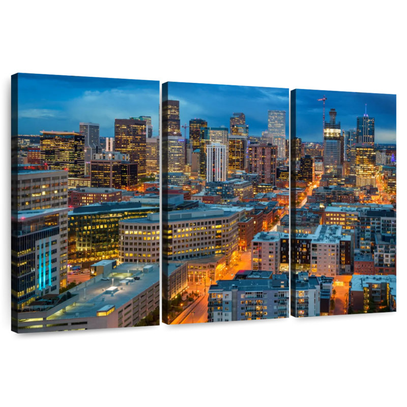 Nicci Denver Blue Hour, H 24 po x l 38 po