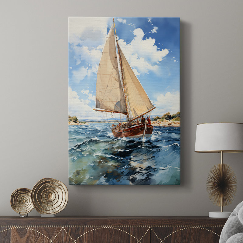 NAUTICAL Series CCACXXI - Cavas de galerie sur mesure, H 18 po x l 12 po