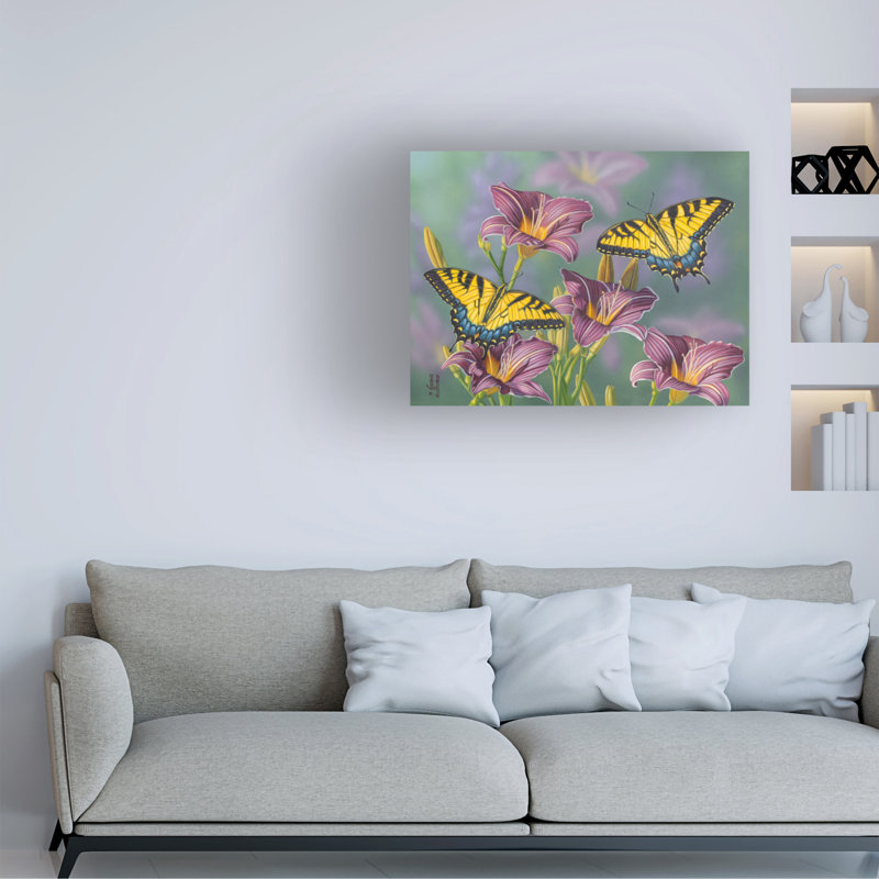 Art sur toile par Jeff Hoff, H 14 po x l 19 po