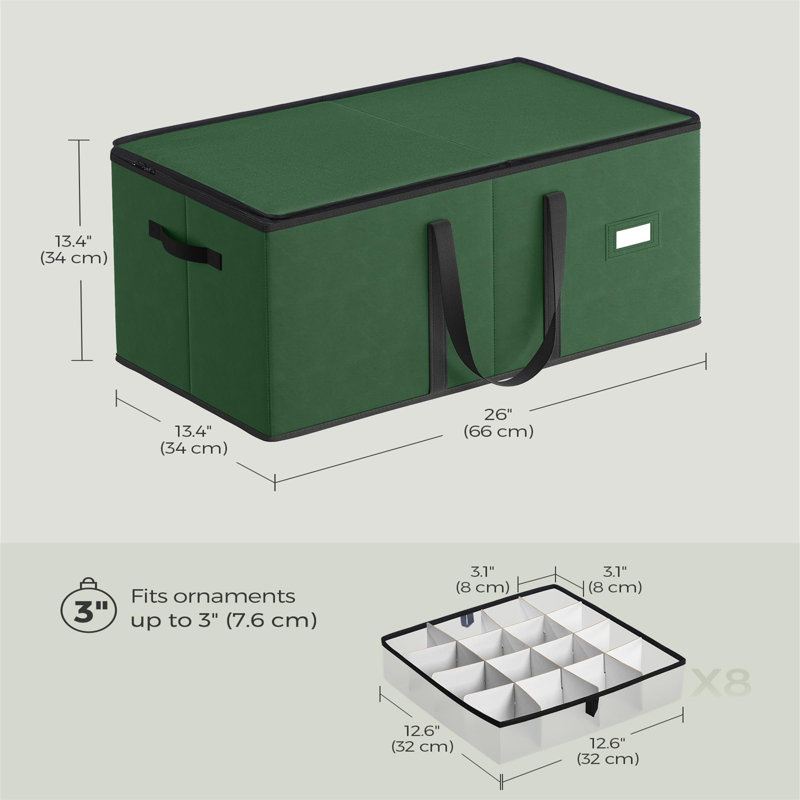 Brayden Studio Polyethylene Plastic Storage Bag, Green