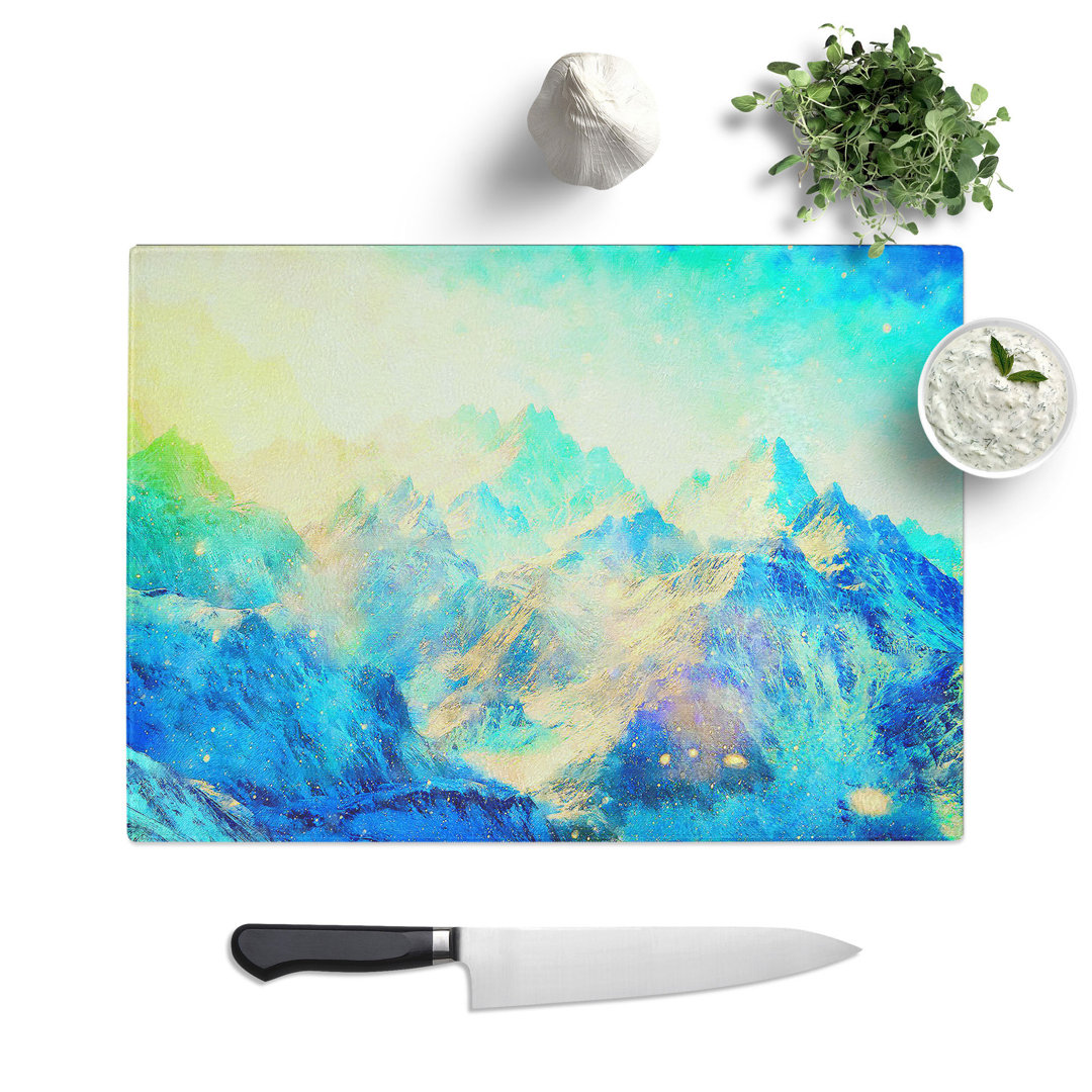 Mountain View Vol.1 Painting Chopping Board