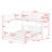 Twin Over Full L-Shaped Metal Bunk Bed-1250622002