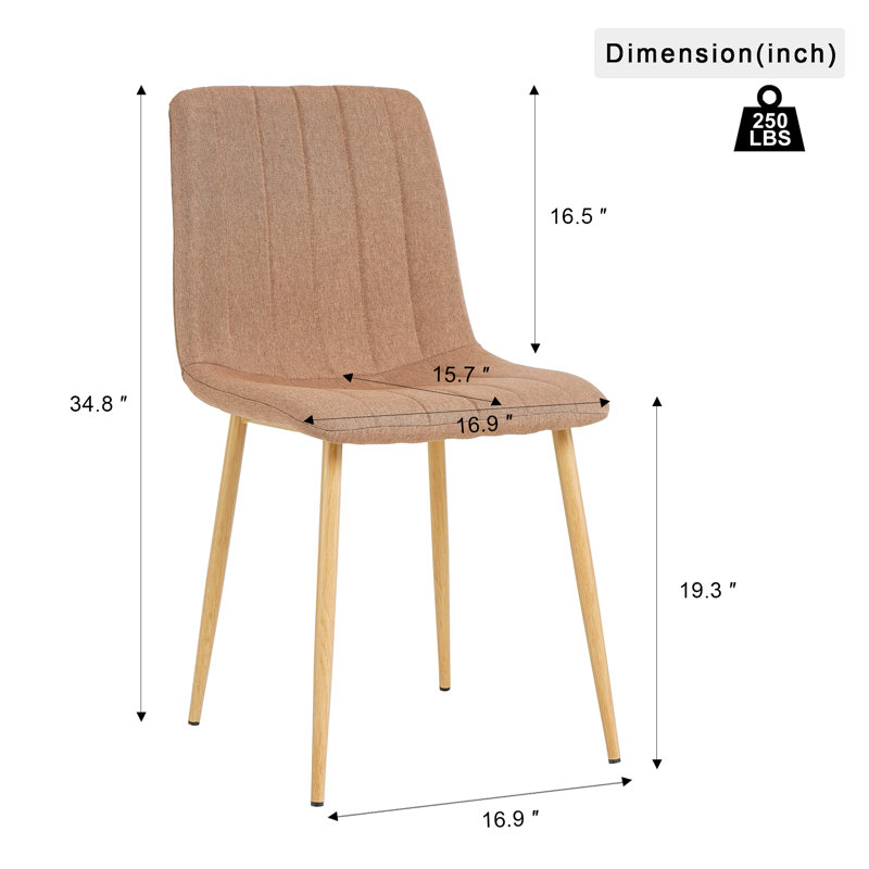 Chaise d'appoint rembourrée Efigenia