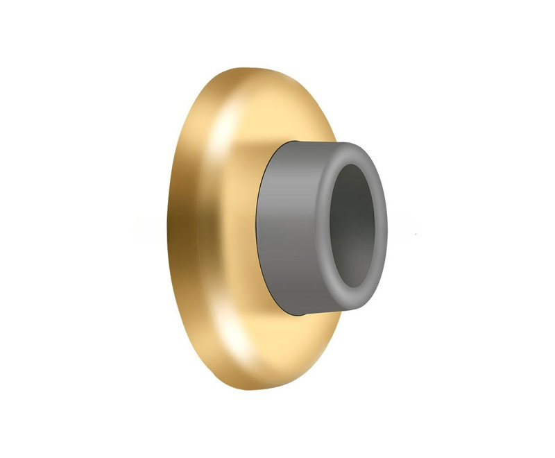 Door Stop, PVD Polished Brass