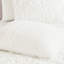 White Shabby Chic Full/Queen Cotton Chenille Bedding , With Buttoned Cover And Tied Pillowcases Duvet Button Tie-127242588-127242592