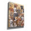  «Dogs Heads» par Gale Pitt, art mural sur toile, 12 po x 16 po