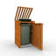 Tiger Wooden Single Bin Store