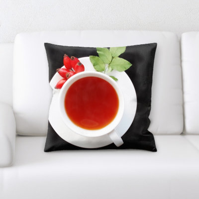 Microsuede Reversible Throw Pillow
