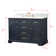 Currahee 48'' Single Bathroom Vanity with Engineered Stone Top
