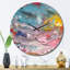 Horloge murale Summer Pastel Groove-93379674