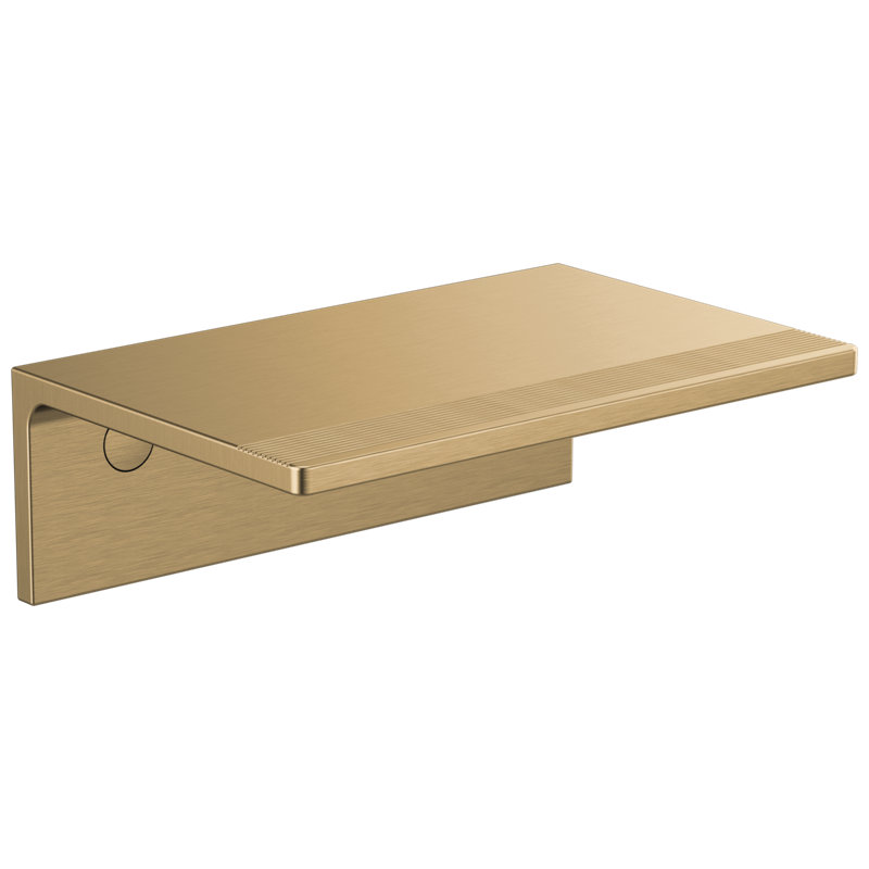 Kintsu® Tissue Holder Utility Shelf, Polished Gold