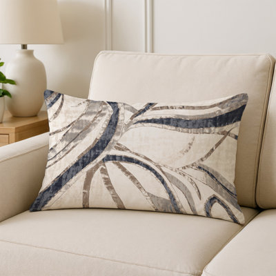 Coussin décoratif intérieur / extérieur gris Modern Modern