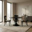 Varick Round Mahogany Wood Dining Table