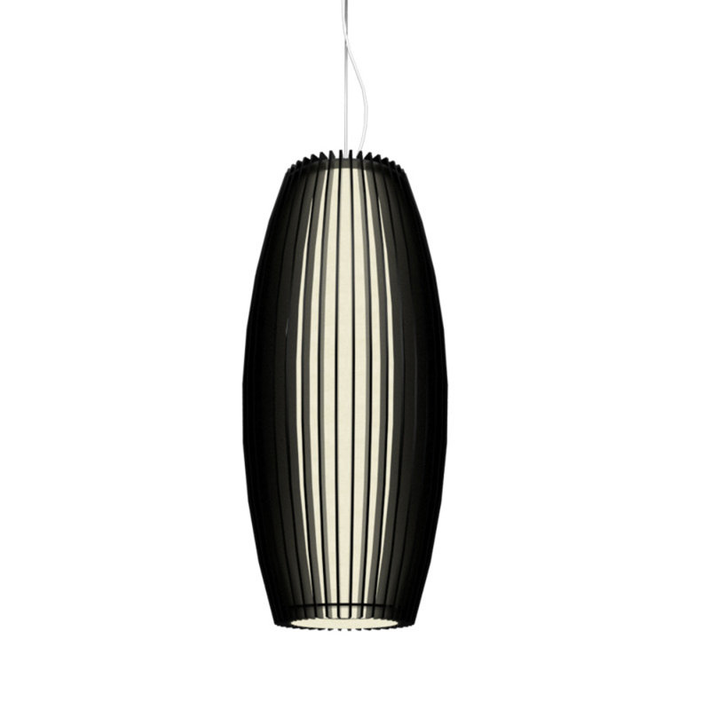 Maple Wood Contemporary Pendant Light with LED