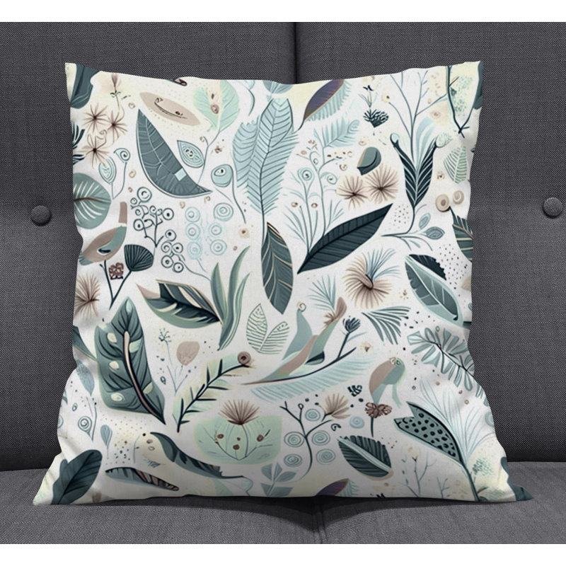 Coussin décoratif, H 16 po x l 16 po, Housse de coussin seulement - sans coussin