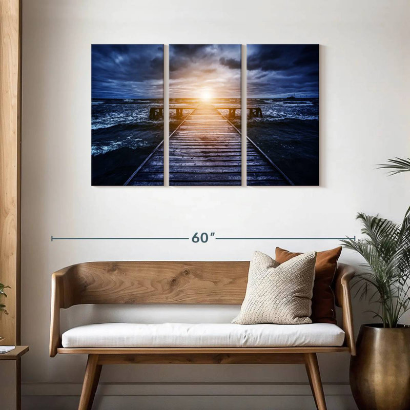Aletra Stormy Dock, H 28 po x l 45 po