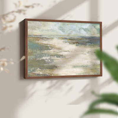 Misty Coast - reproduction encadrée - réarmable